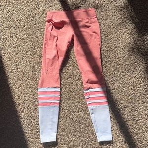 PEACH COLORED SOCK LEGGING